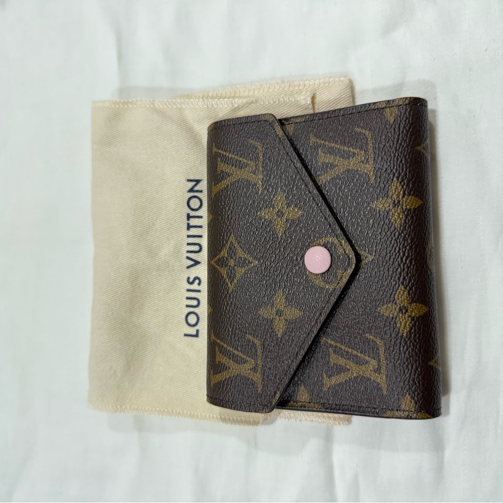 Louis Vuitton Brown Monogram Trifold Wallet
